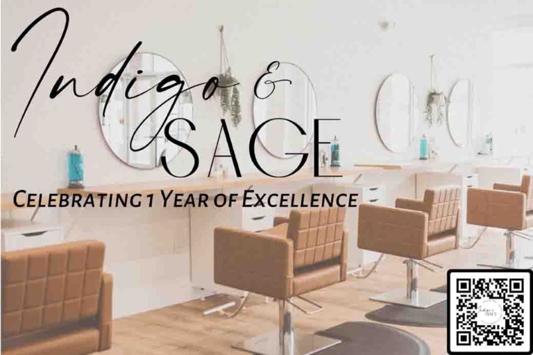 Indigo & Sage Salon Spa Celebrates One Year in Business
