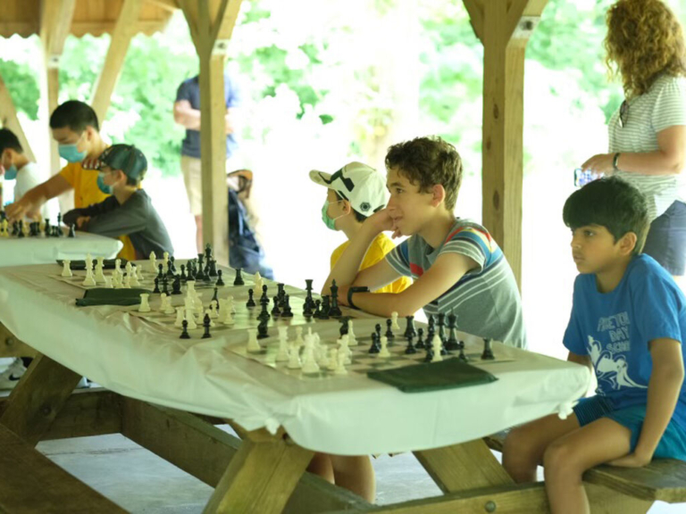 Checking the chess scene