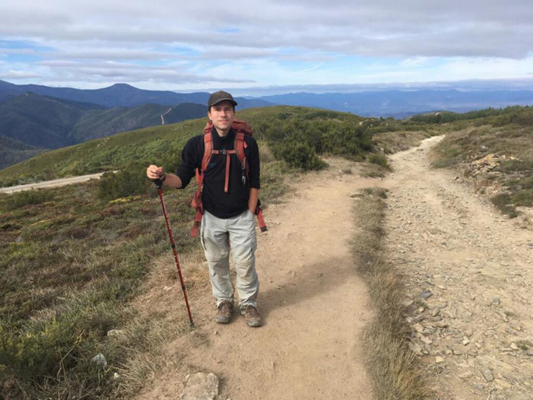 Disabled Ewing author writes about his journey across Spain