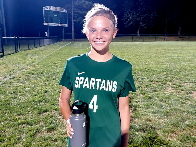 Alyssa Hendricksen feels at home in defense for Spartans