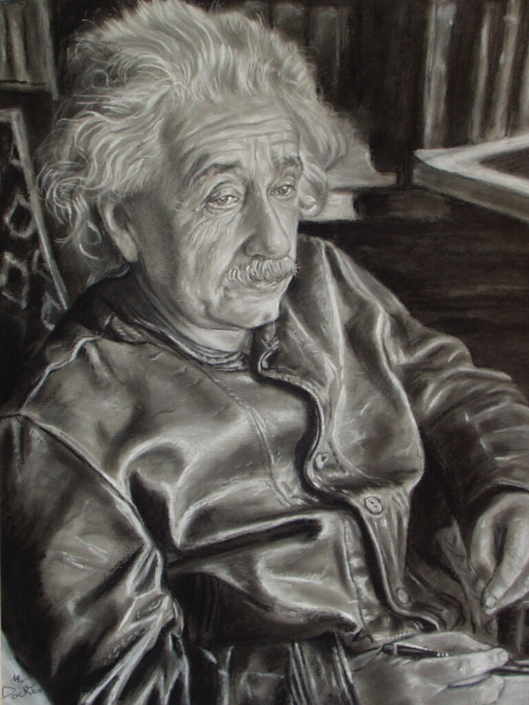 Morris Docktor Albert Einstein.jpg