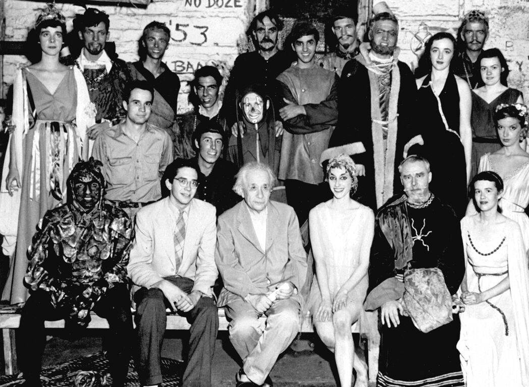 Princeton Summer Theater 1953 The Tempest company with special guest.jpg
