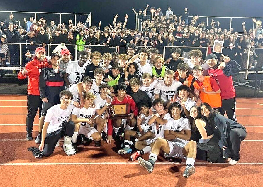 Ravens boys Soccer team