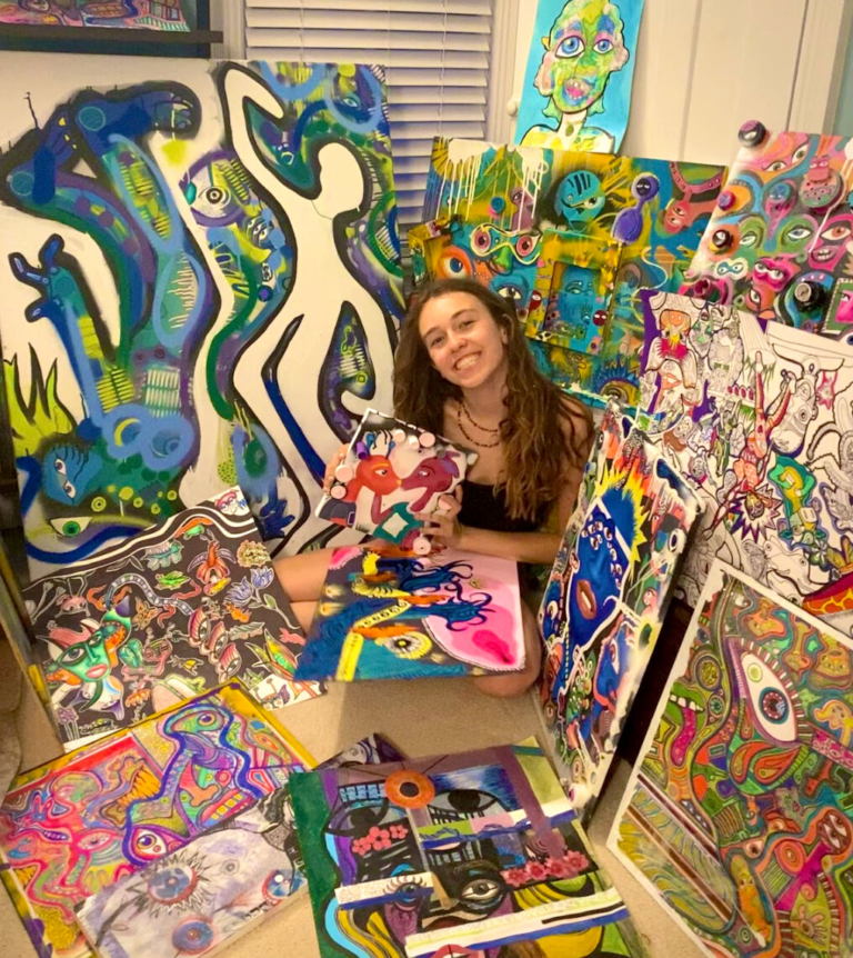 Hopewell teen set for art exhibition at Small World Coffee