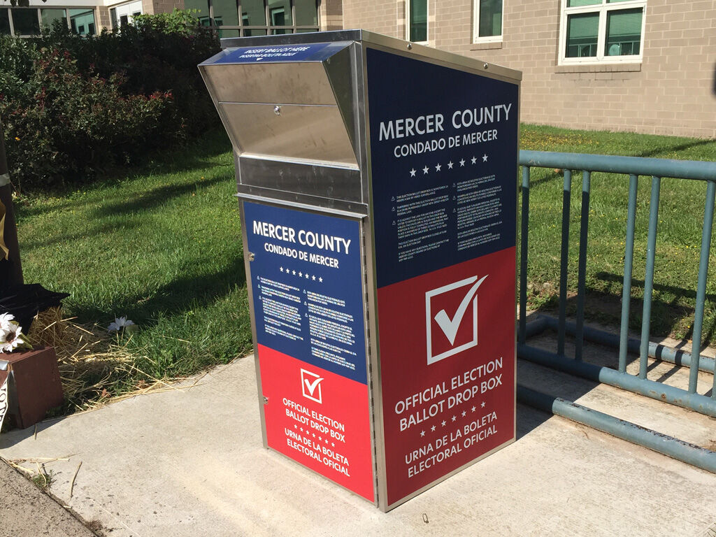 Mercer ballot box