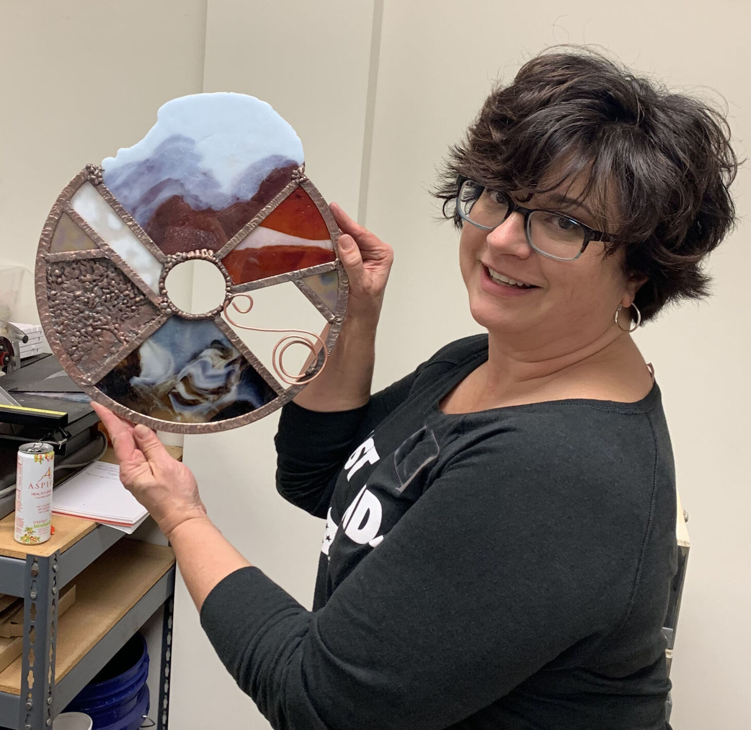 Susan Kelly glass art