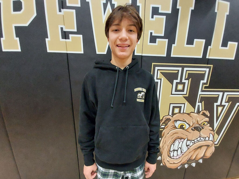 HoVal tri-sport star Luke Caldwell at home on the field or the mat