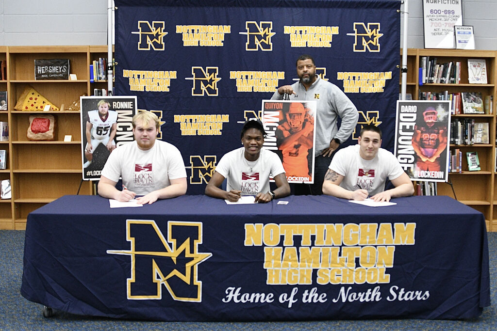 Nottingham football trio