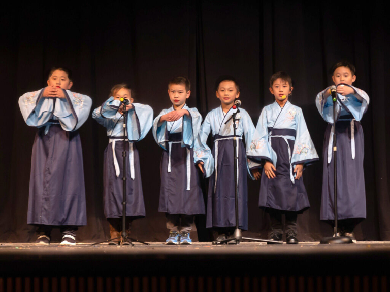 Huaxia School celebrates the Year of the Rabbit