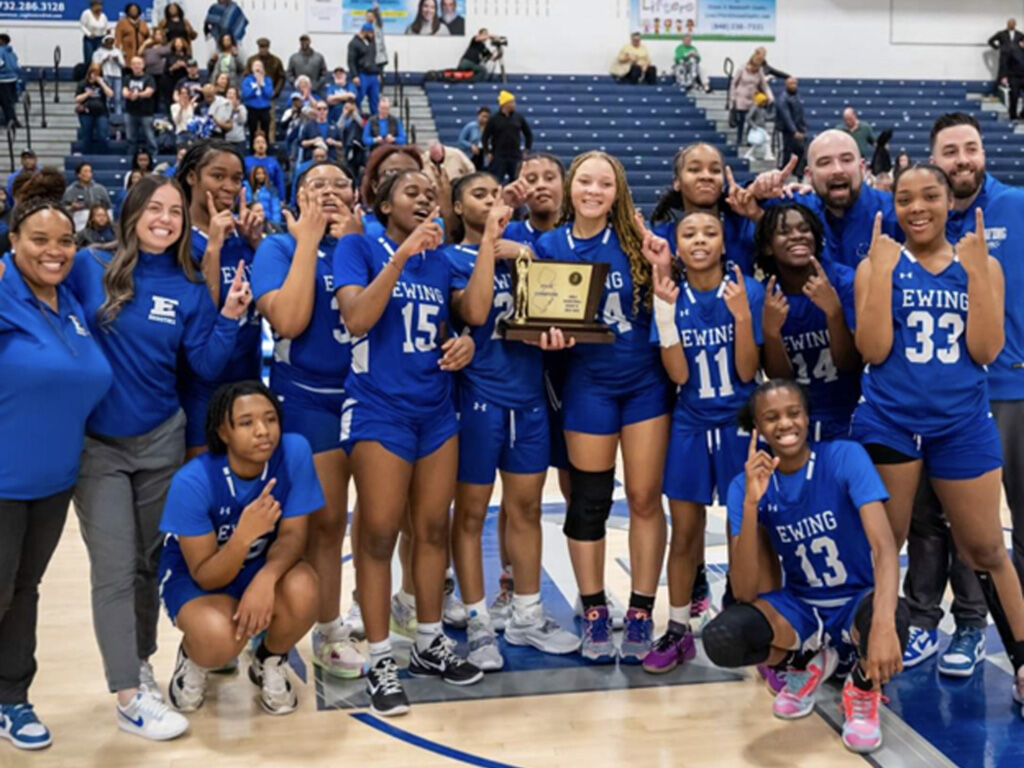 Ewing girls basketball team