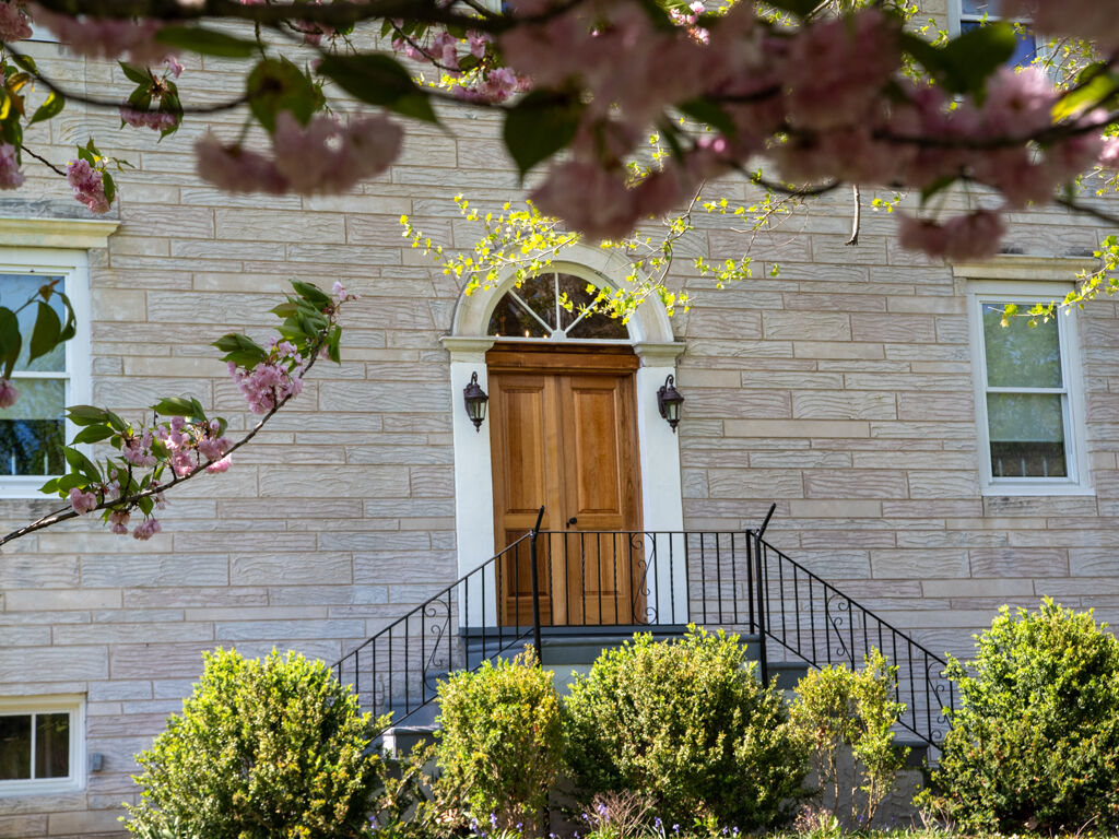 Point Breeze Front Door Entrance
