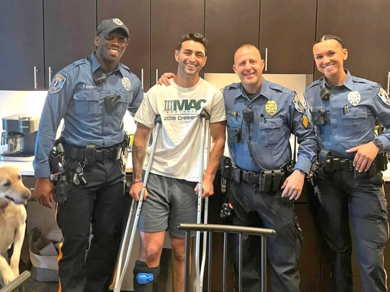 Robbinsville police officer recovering after being struck by hit-and-run driver