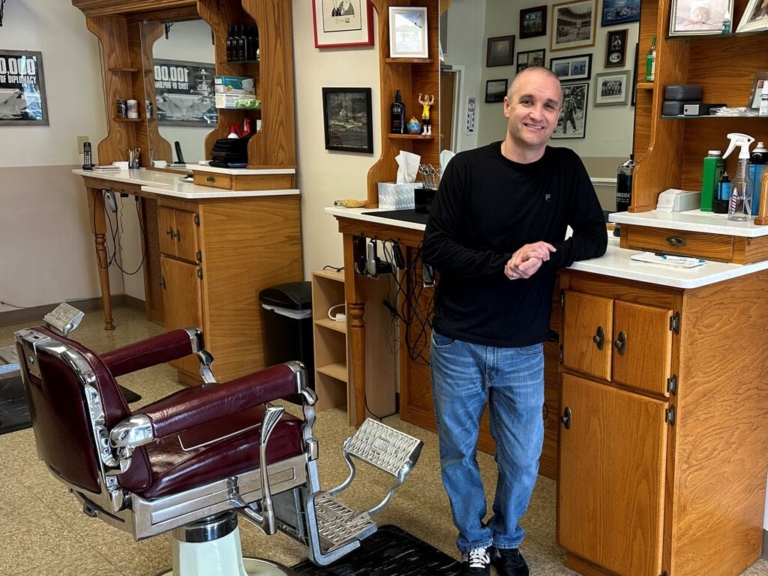 Barber shop owner lives out his dream at Miller’s Place