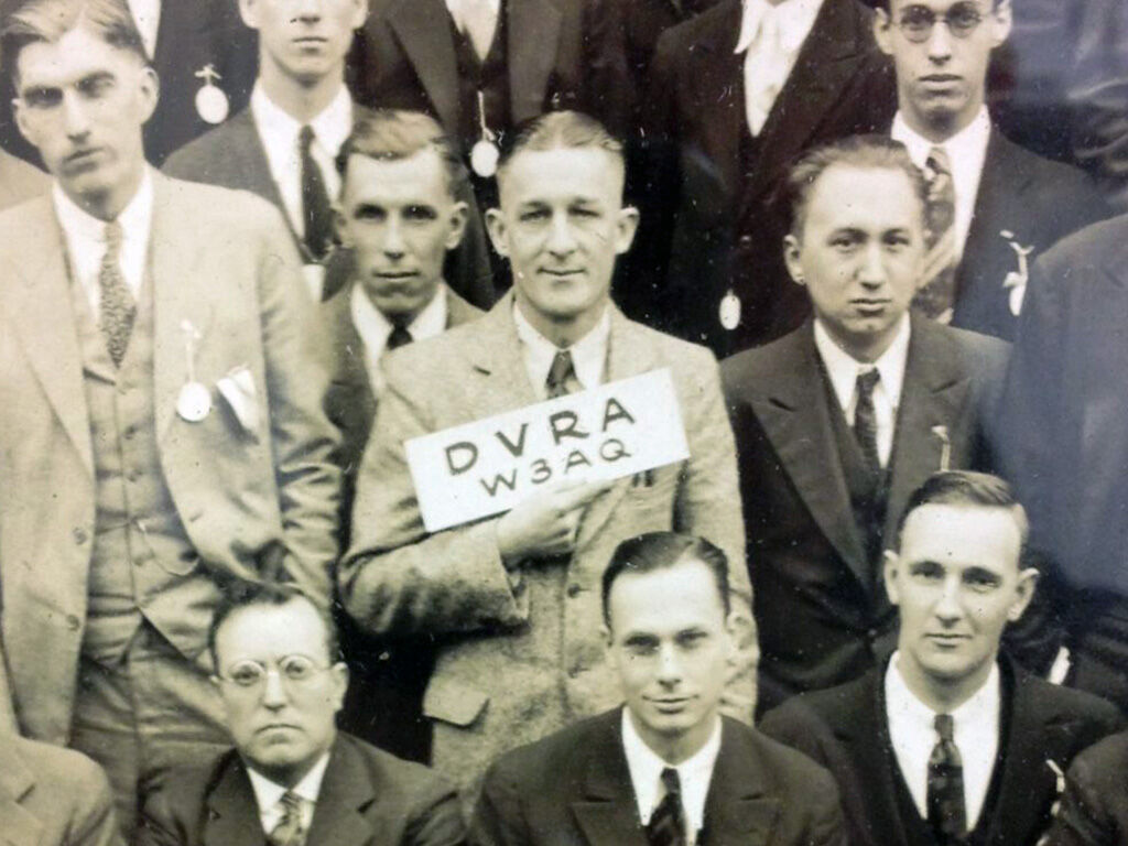 Vintage Photo from the 1930s -- DVRA Member at Convention.jpg