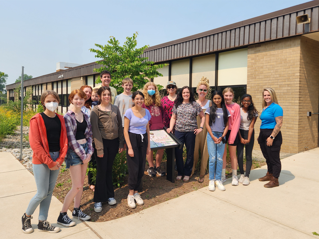 Timberlane rain garden