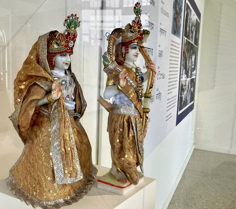 Yogesh Sharma - Figurines of Rama and Sita.jpg