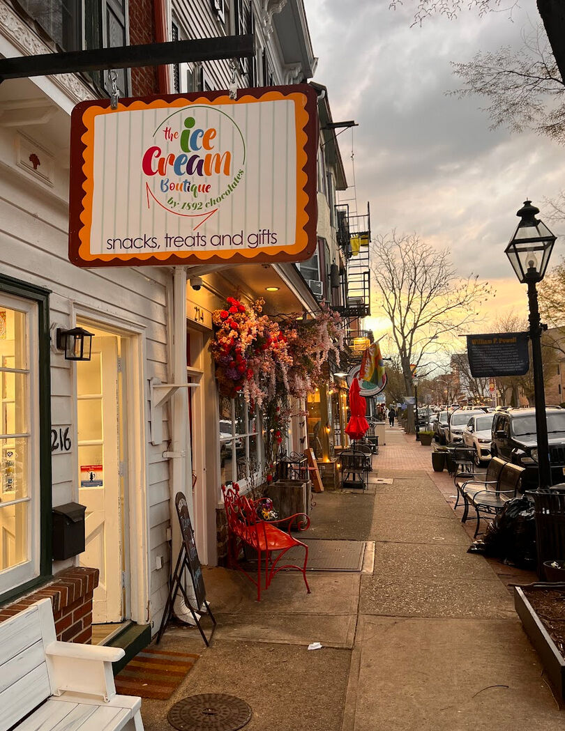 Ice Cream Boutique storefront