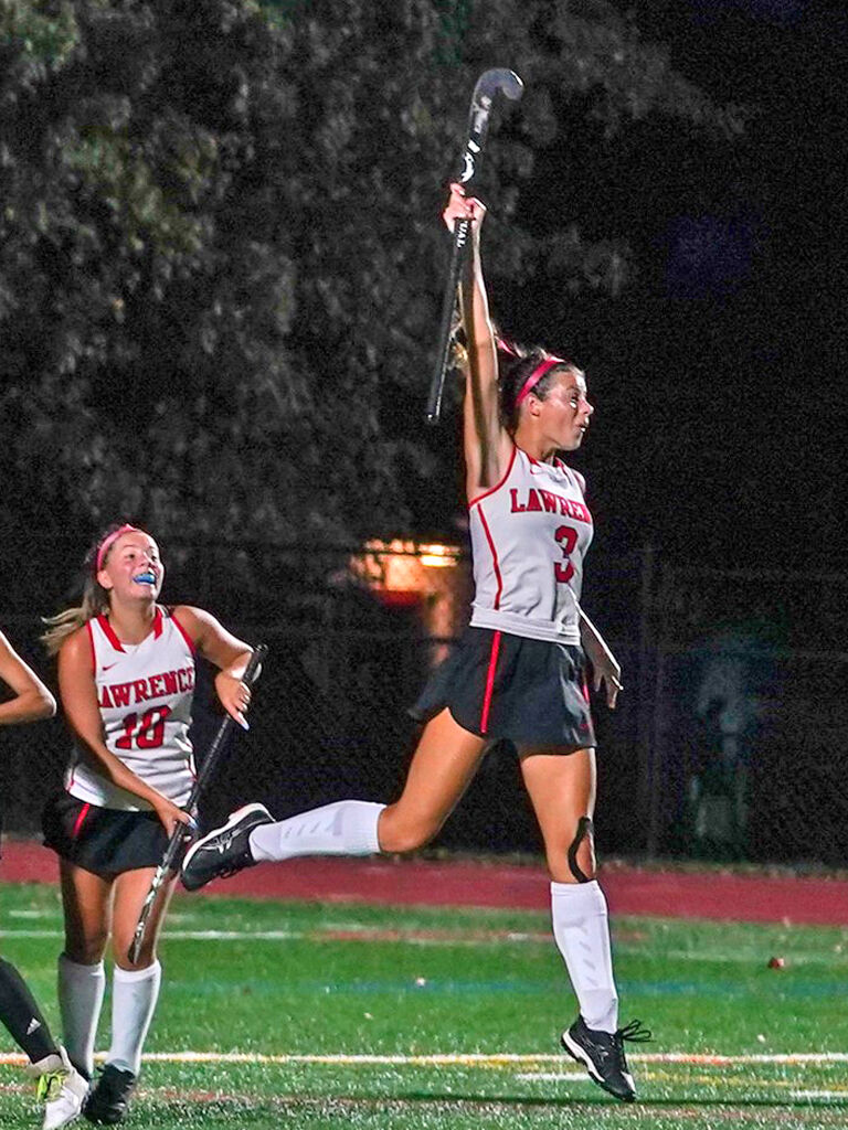 Petra Doherty Meet of Champions high jumping skills while celebrating a goal (by Sam Pastorella.).jpg
