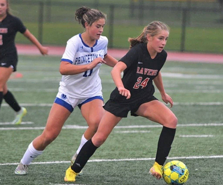 Emily Morgan’s tenacity and talent equals goals scored for the Ravens