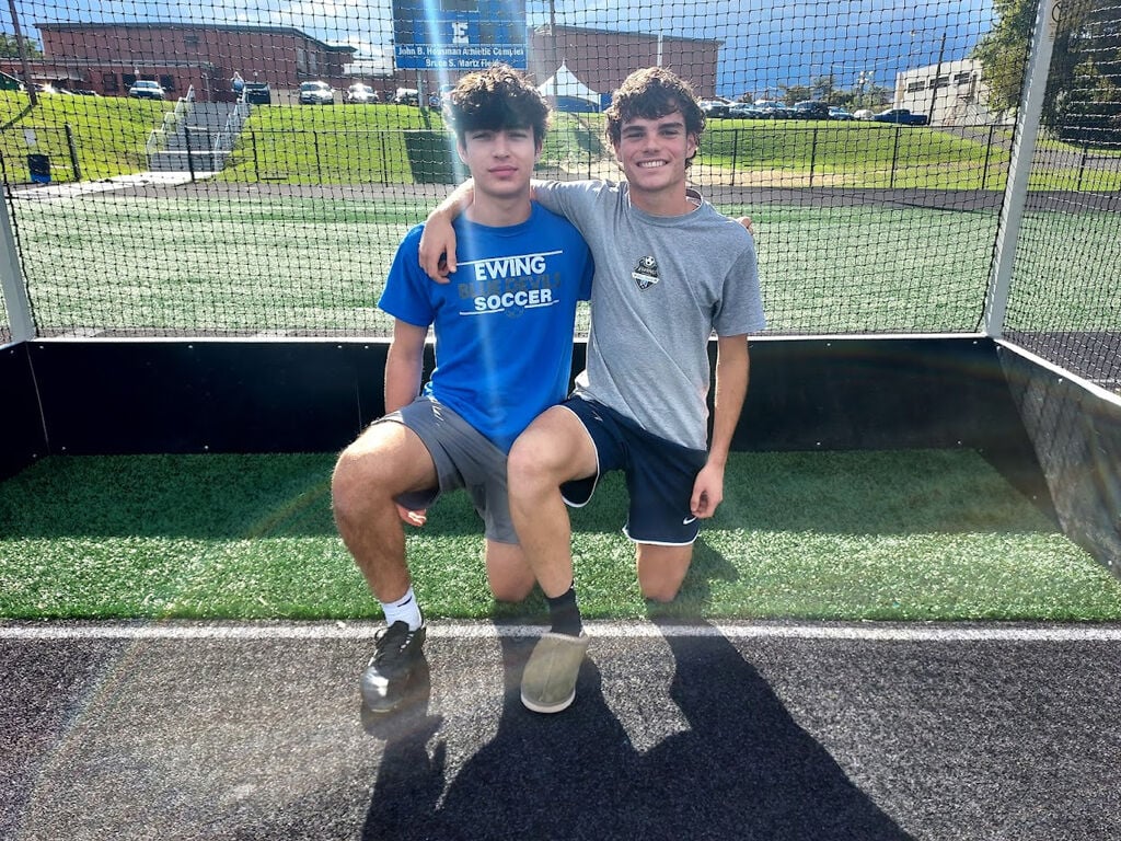 Nick (left) and Anthony Genovesi