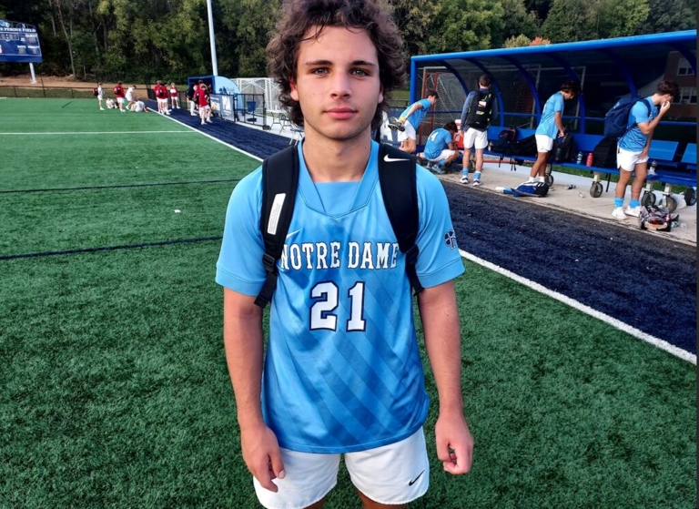 ‘Born defender’ Pugliese plays tough for Notre Dame soccer