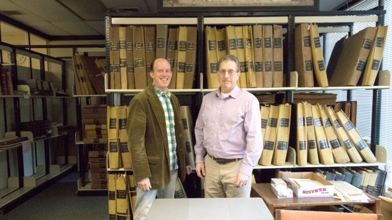 Hamilton library welcomes new township historian Jeff Guear