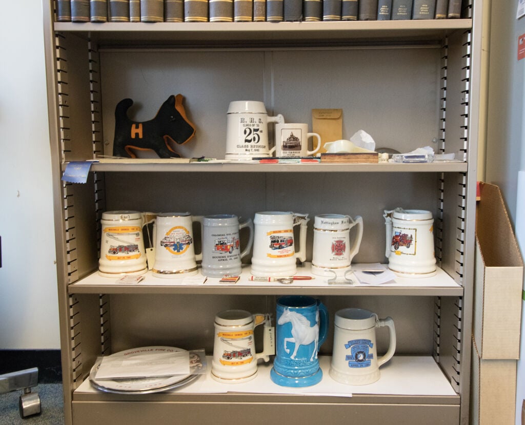 Hamilton firehouse mugs