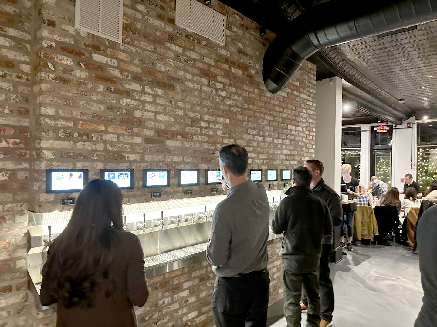 Bordentown Square beer wall