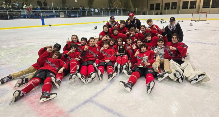 Robbinsville High School hockey team wins Mercer County Tournament