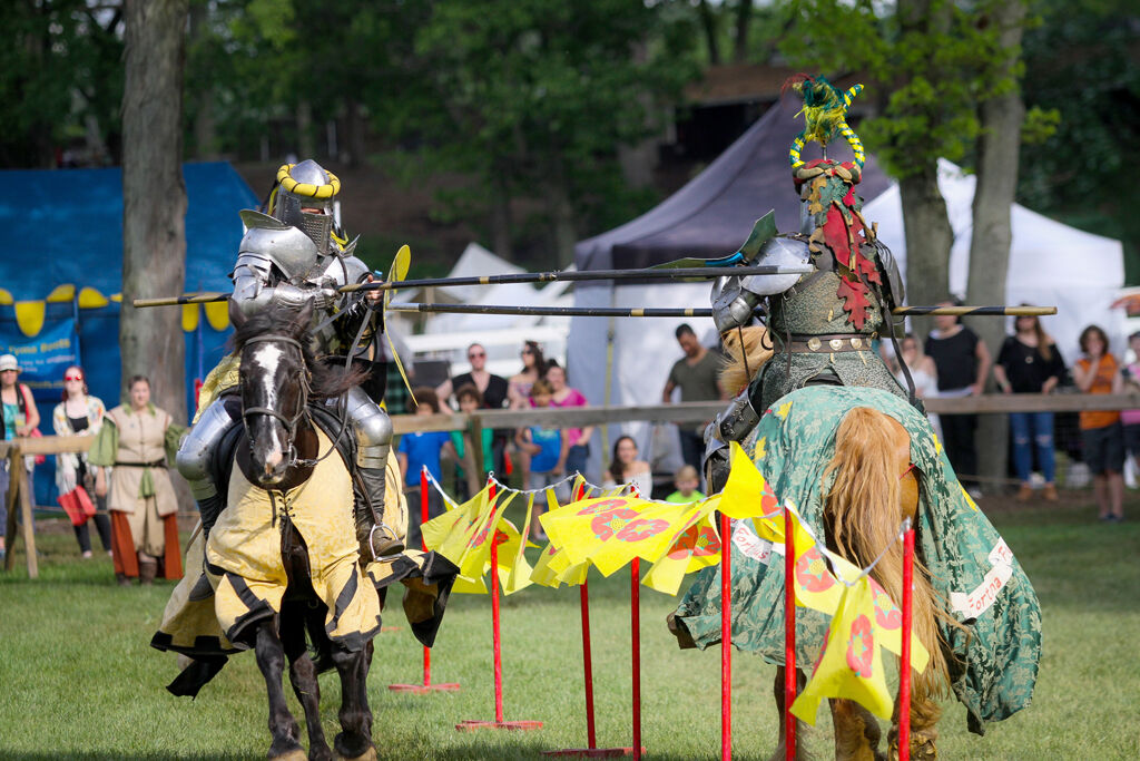 Renaissance Faire joust