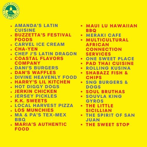 Cultural Festival food trucks