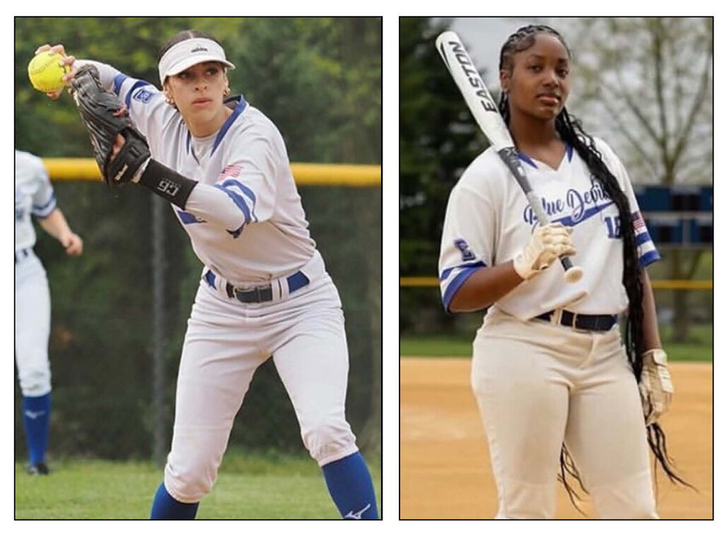 Ameerah Brown-McMullen (left) and Valeria Velez