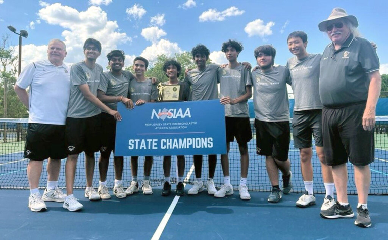 Hopewell Valley tennis celebrates first ever state championship win