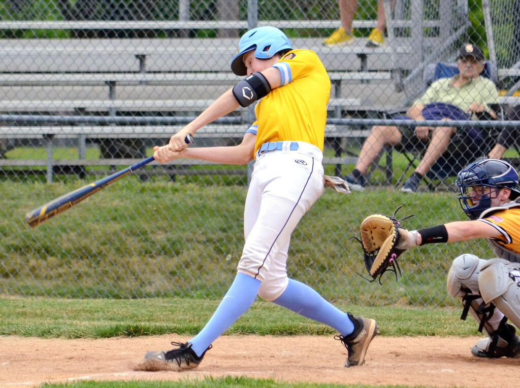 Jeffrey Blake at bat