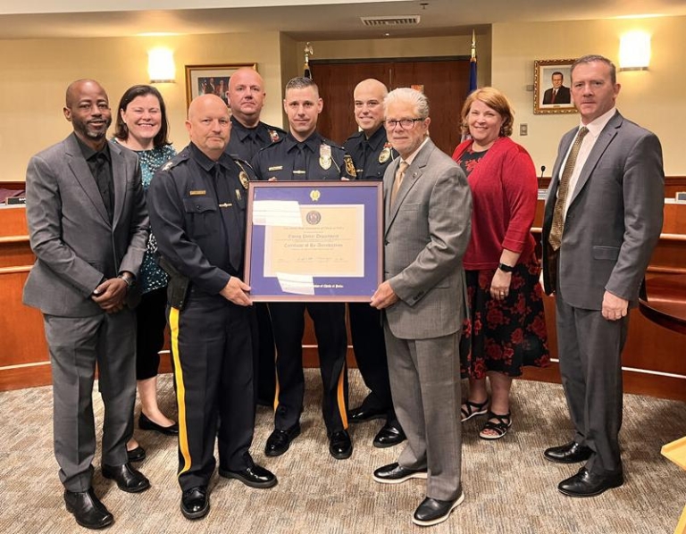 Ewing Police earn fourth accreditation for law enforcement excellence