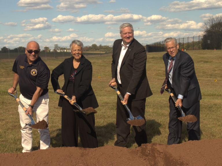 Officials break ground on new firehouse at Trenton-Mercer Airport