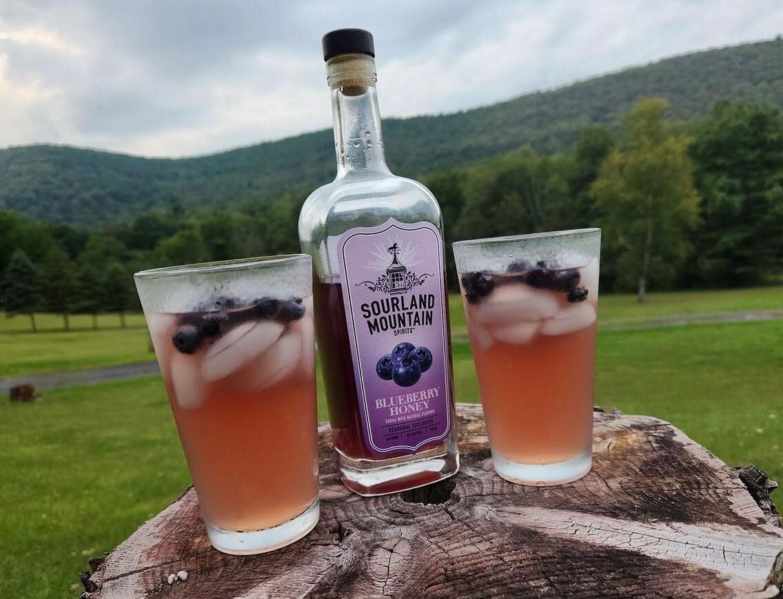 Sourland Mountain Spirits blueberry honey vodka