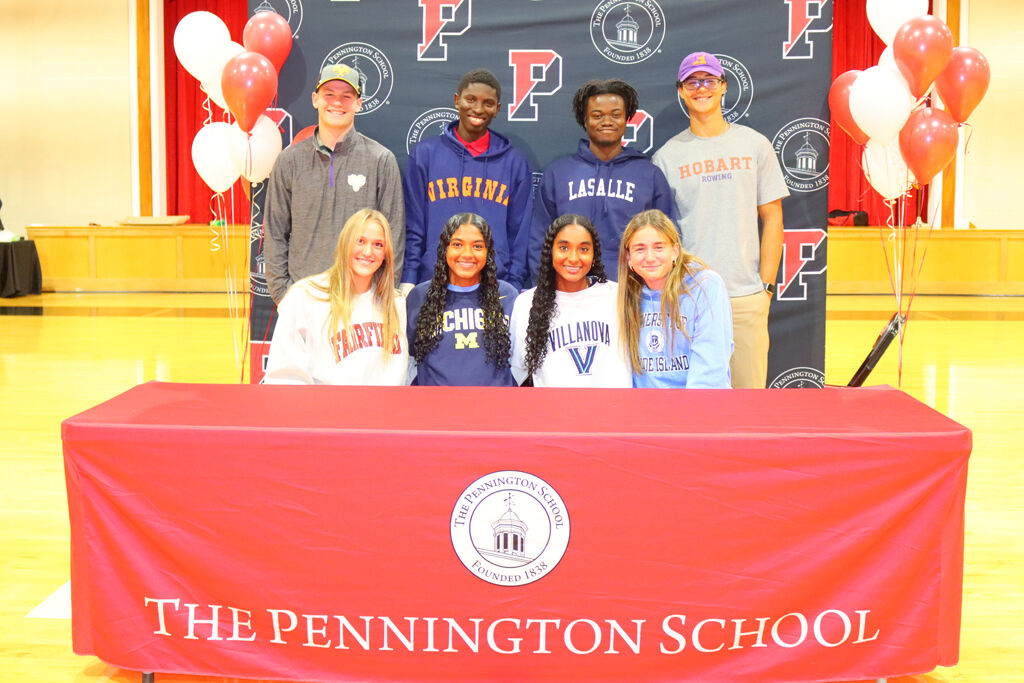 Pennington School letters of intent fall 2024