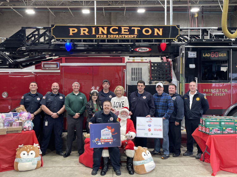 Hundreds of Hess toy trucks donated at Princeton Fire Department event