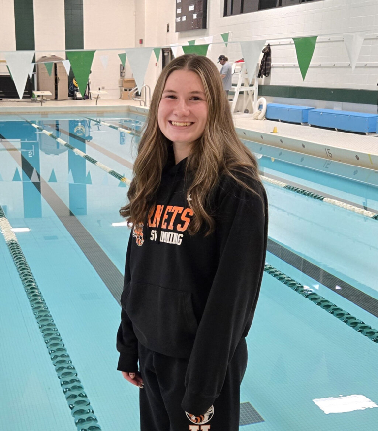 Firestine sets an example in the pool for Hamilton Hornets