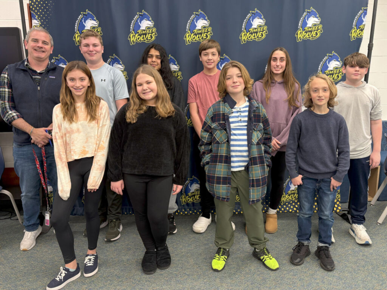 Timberland Middle School names latest Students of the Month
