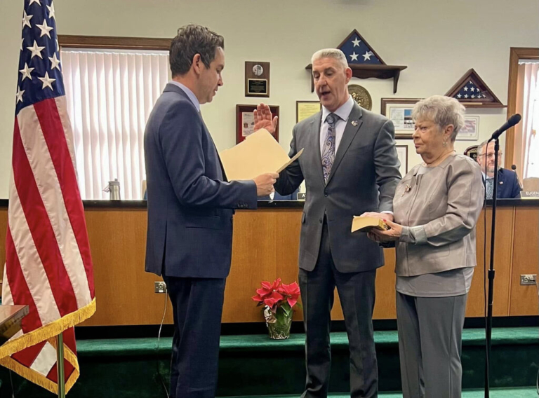 Eric Holliday the new township mayor
