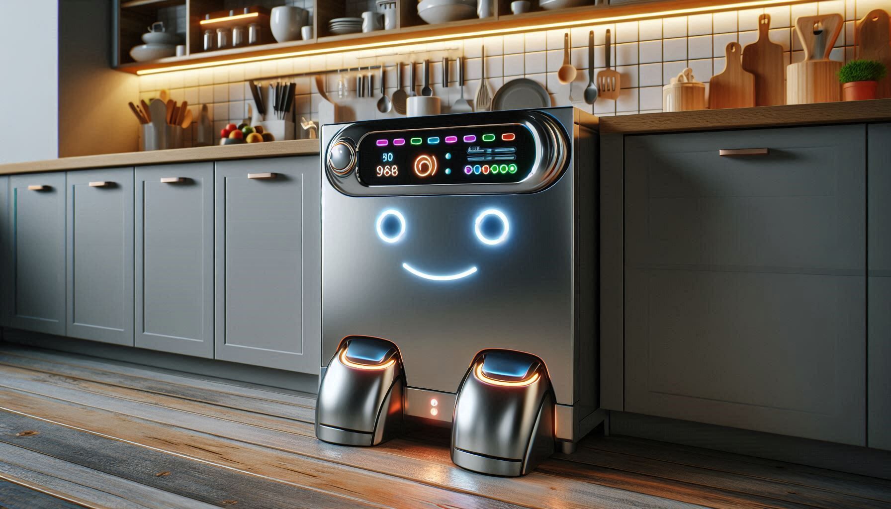Robot dishwasher