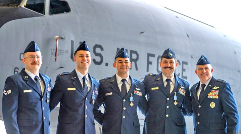 Mercerville native awarded Air Force Distinguished Flying Cross