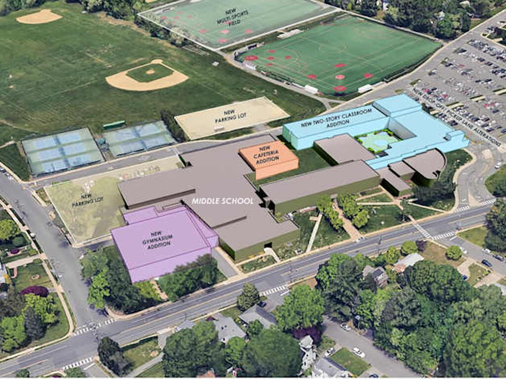 Lawrence middle school render