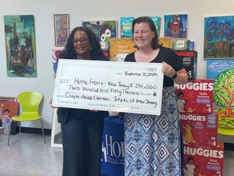 HomeFront Lands $250K grant to help expand diaper access across Central New Jersey