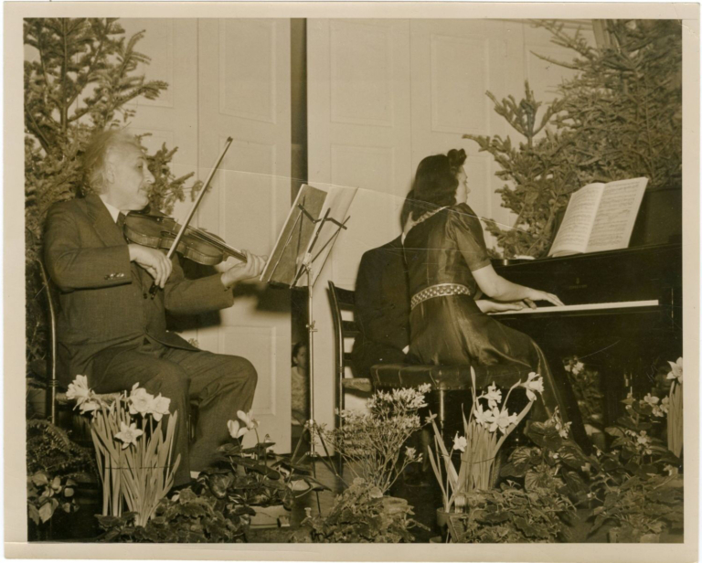 Relatively Musical:  Albert Einstein and Bohuslav Martinů