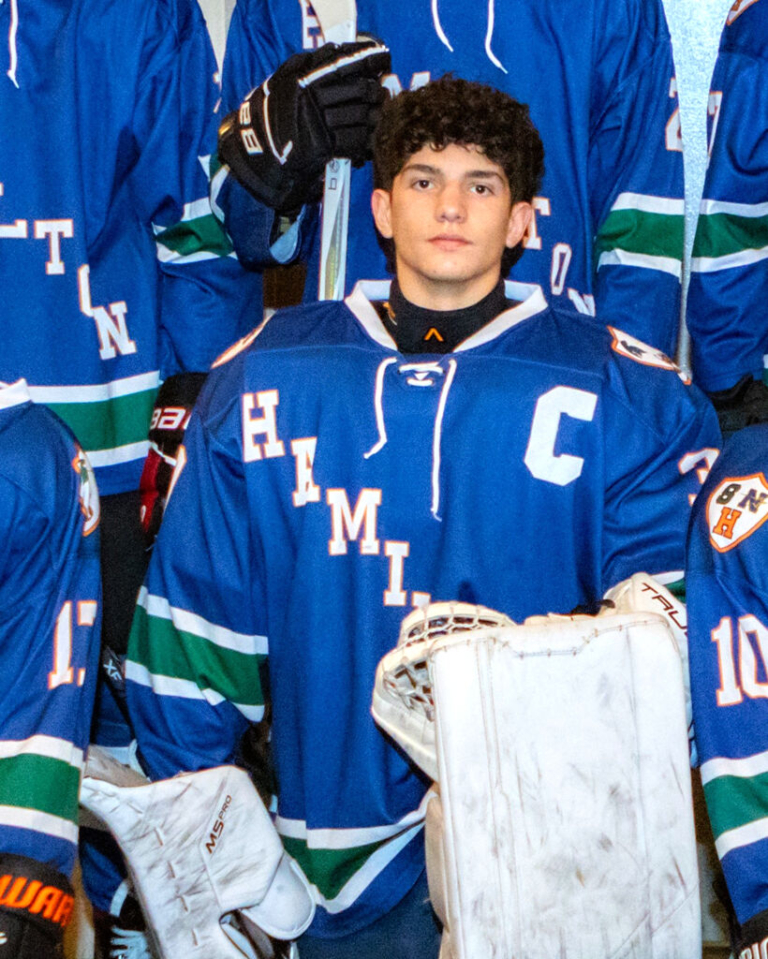 Mason Caruso the latest top goalie for Hamilton tri-op hockey