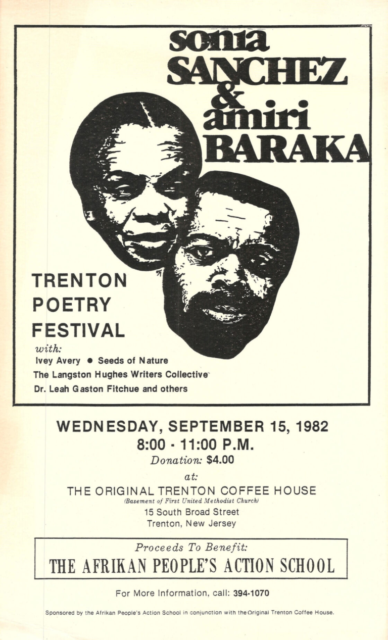 TAWA and Trenton Library to Present ‘Original Trenton Coffeehouse’ Exhibit