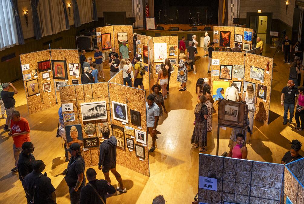 Arts all night inside